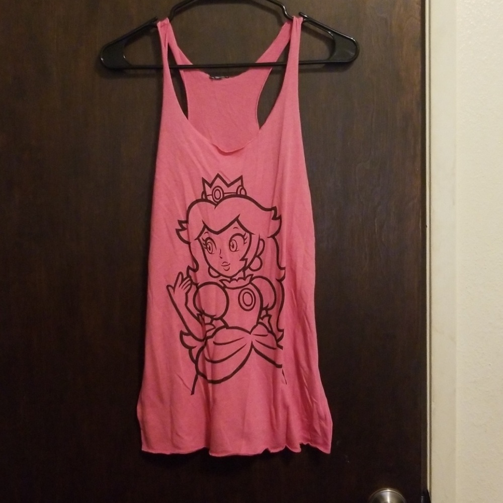 Princess peach racerback tank top